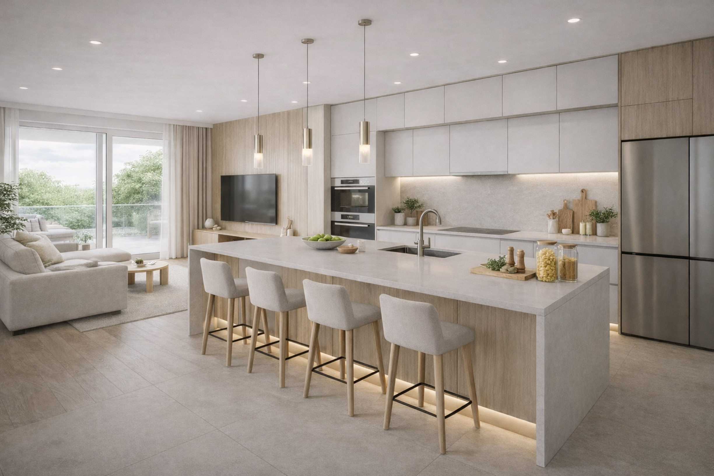 Novostavba 3 izbový byt s terasou 176 m2 a parkovaním Trenčín - projekt KAMENEC Zlatovce