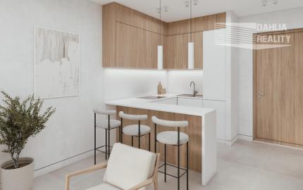 APARTMÁN CYPRUS -  PAPHOS, novostavba na kľúč 2 izbový 66 m2 s bazénom, 400 m k moru