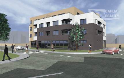 Novostavba 2 izbový byt s balkónom 68 m2 a parkovaním Trenčín - projekt KAMENEC Zlatovce