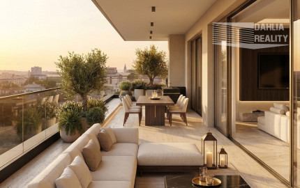 Novostavba 1 izbový byt s terasou 49 m2 a parkovaním Trenčín - projekt KAMENEC Zlatovce