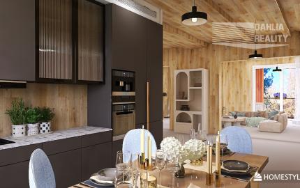 Predaj apartmán Vysoké Tatry 4 izbový 112 m2 + terasa + balkón s výhľadom na Tatry + parkovanie