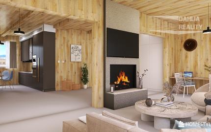 Predaj apartmán Vysoké Tatry 4 izbový 112 m2 + terasa + balkón s výhľadom na Tatry + parkovanie