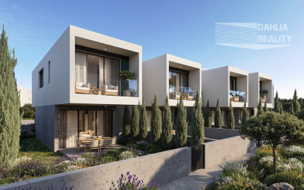 DOM na kľúč novostavba CYPRUS - PAPHOS poschodový 115 m2 s bazénom, 500 metrov k moru