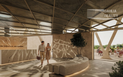 APARTMÁN V PROJEKTE VASILEON 141 m2 CYPRUS - PAPHOS s bazénom, 200 metrov k moru, možnosť prenájmu a investičných výnosov