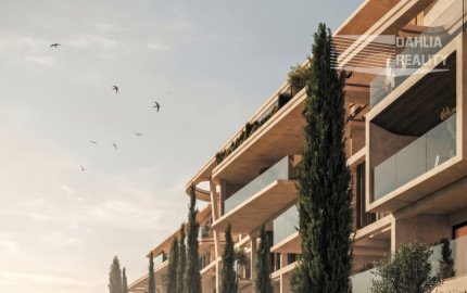 APARTMÁN V PROJEKTE VASILEON 141 m2 CYPRUS - PAPHOS s bazénom, 200 metrov k moru, možnosť prenájmu a investičných výnosov