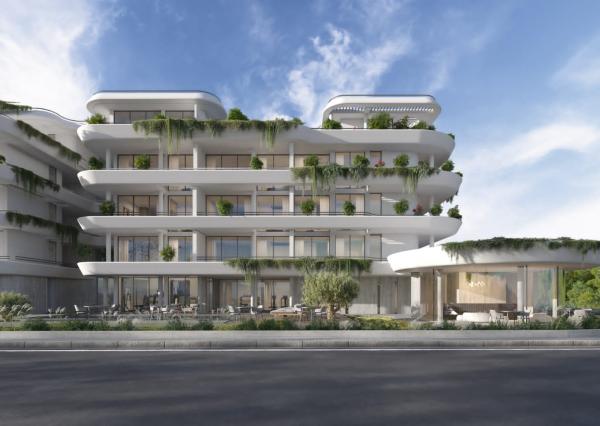 LUXUSNÝ APARTMÁN CYPRUS - PAPHOS, novostavba 2 izbový zariadený s parkovaním a bazénom