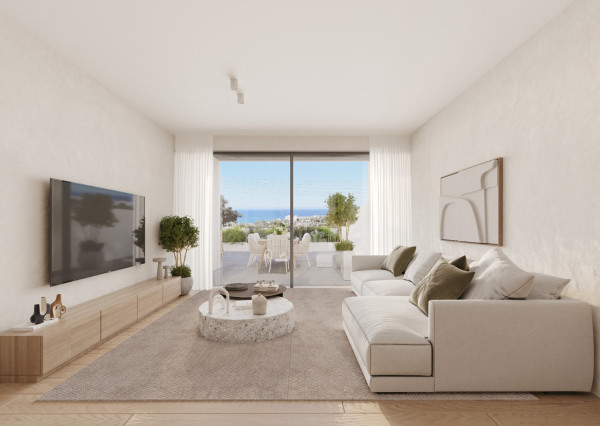LUXUSNÝ APARTMÁN CYPRUS - PAPHOS, novostavba 2 izbový zariadený s parkovaním a bazénom
