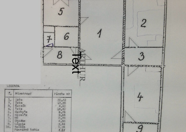 Predaj 3 izbový byt plus 2 x veľká loggia výborná dispozícia, 82 m2, Ružinov pri RETRE - Muškátová