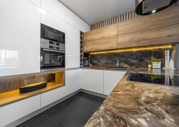 Predaj novostavba rodinný dom s parkovaním a so záhradou 150 m2 v Šenkviciach s výhľadom na Malé Karpaty