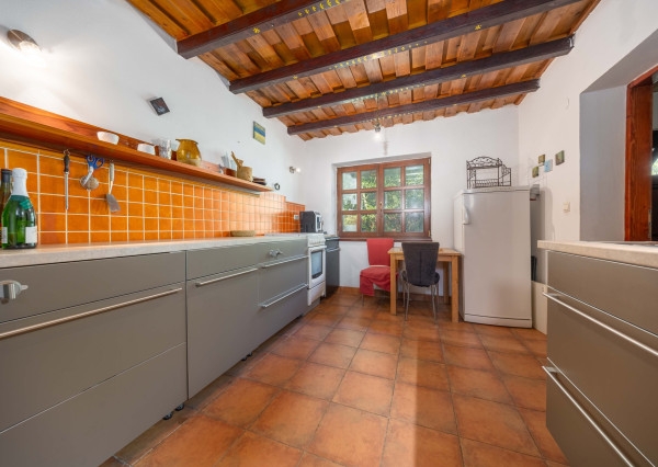Predaj víkendový rodinný dom so stodolou + samostatný ateliér/posilňovňa + záhrada, pozemok celkom 2 699 m2 Vištuk