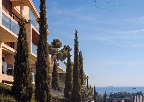 APARTMÁN TYP ŠTÚDIO A202 V PROJEKTE VASILEON 64 m2 CYPRUS - PAPHOS s bazénom, 200 metrov k moru, možnosť prenájmu a investičných výnosov