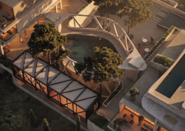 PENTHOUSE V PROJEKTE VASILEON CYPRUS - PAFOS s vlastným bazénom na streche v lokalite 200 m od mora - TOP BÝVANIE!